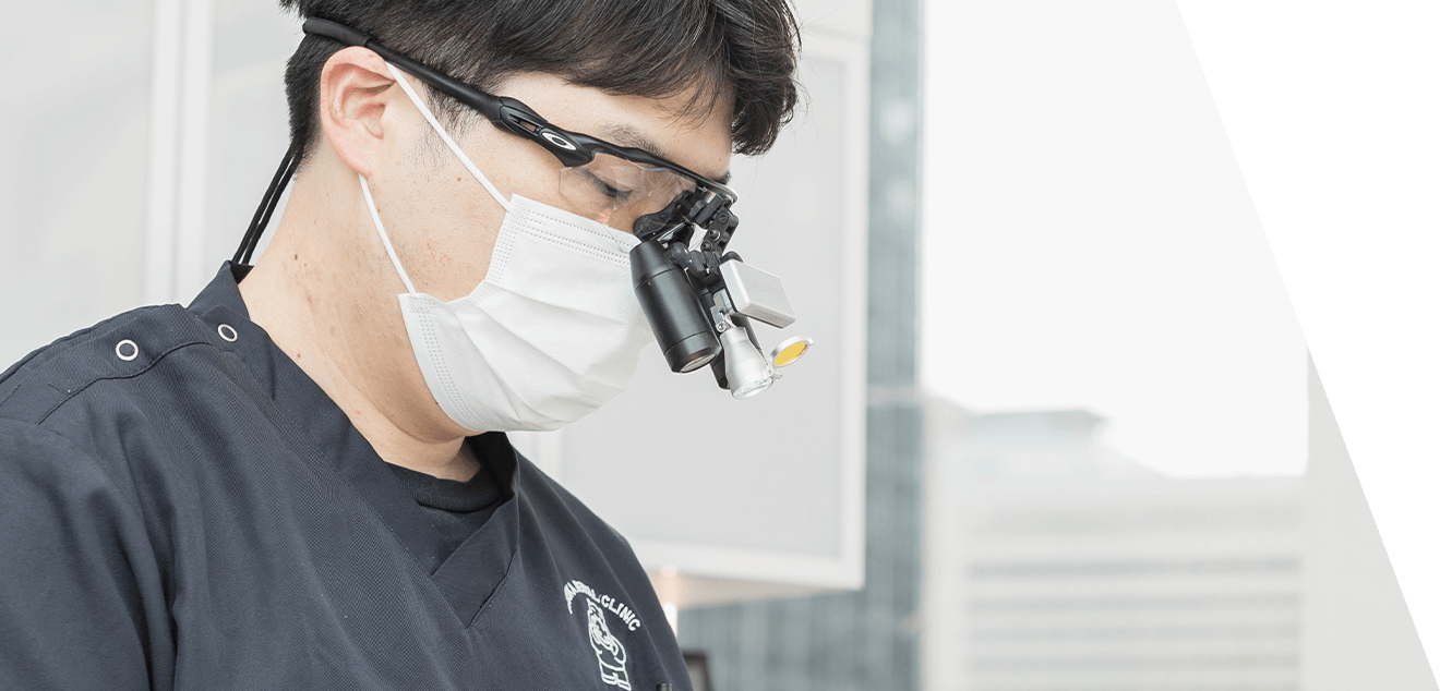 ボロボロの歯の修復治療